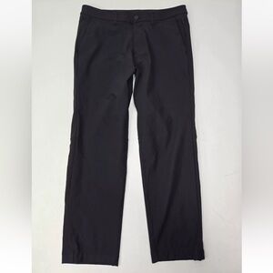 Lululemon Commission Pant 25” Inseam Slim Warpstreme Mens Black Size 31